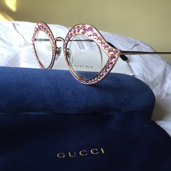 gucci crystal eyeglasses